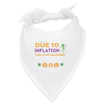 Kostüm-Halloween-Inflation - Bandana - Weiß - Vorne