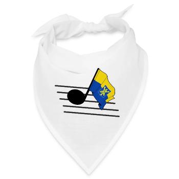 Zandvoort Music & Pride - Bandana - Weiß - Vorne
