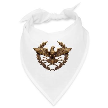 Römischer Adler mit SPQR - Bandana - Weiß - Vorne