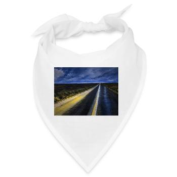 Endloser Weg - Bandana - Weiß - Vorne
