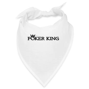 poker - Bandana - Weiß - Vorne