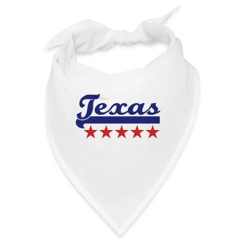texas - Bandana - Weiß - Vorne