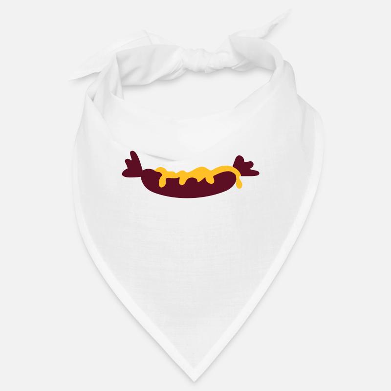 Wurst mit Senf / sausage with mustard (2c) Bandana
