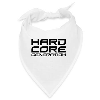 Hardcore Generation II DE - Bandana - Weiß - Vorne
