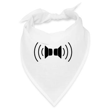 speakers stereo - Bandana - Weiß - Vorne