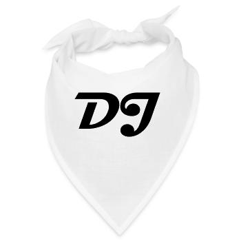 DJ - Bandana - Weiß - Vorne