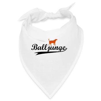 Balljunge zweifarbig - Flex/Flock - Bandana - Weiß - Vorne