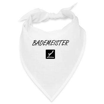 Bademeister - Bandana - Weiß - Vorne