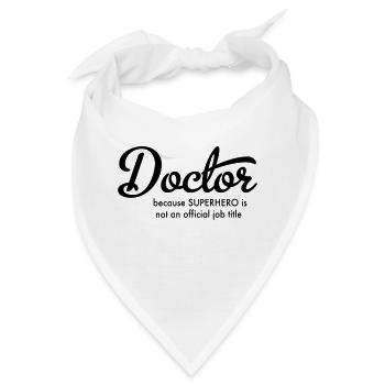 doctor - Bandana - Weiß - Vorne