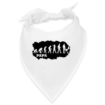 Männlich |PREMIUM DESIGN - Bandana - Weiß - Vorne