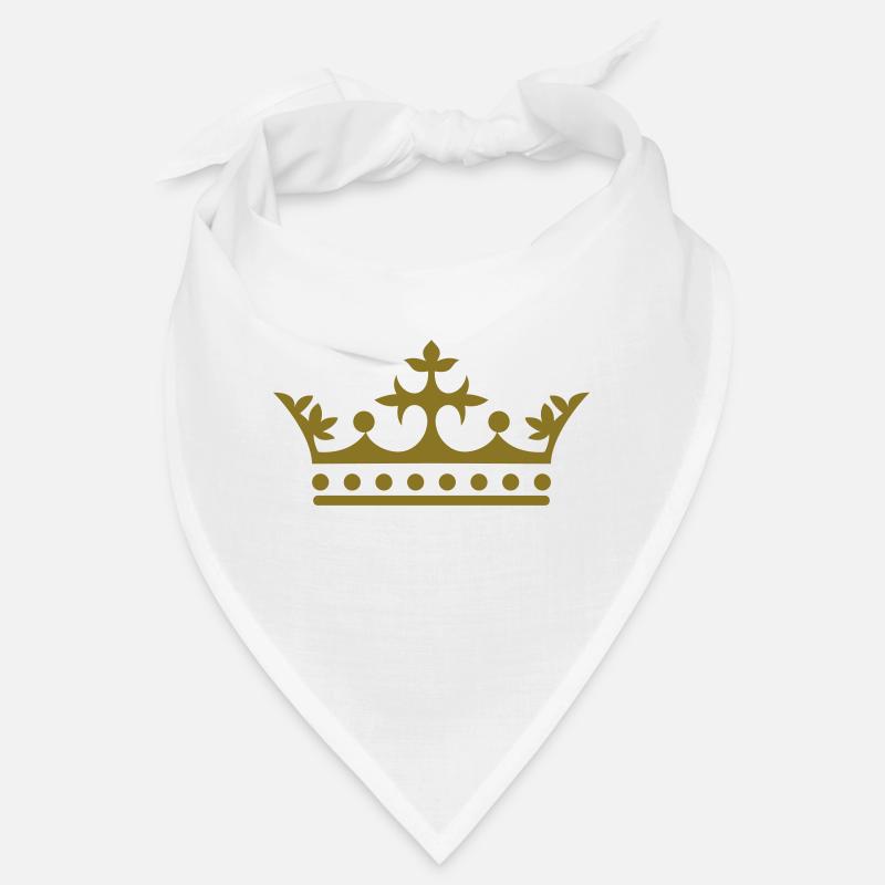 crown 11 plain 2010 10 05 1c - Bandana - Weiß