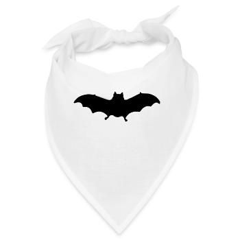 bat - Bandana - Weiß - Vorne