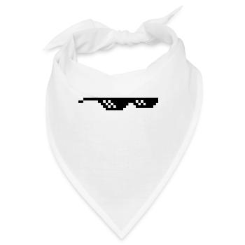 Sonnenbrille - Bandana - Weiß - Vorne