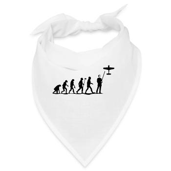 evolution modellfliegen - Bandana - Weiß - Vorne