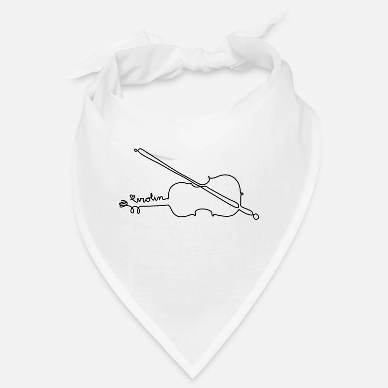 one line violin Bandana