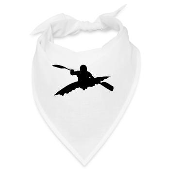 Kanu - Kajak - Bandana - Weiß - Vorne