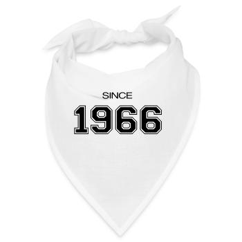 Geburtstag geschenk 1966 - Bandana - Weiß - Vorne