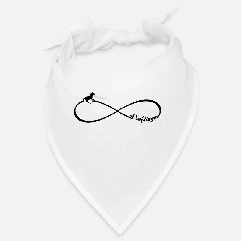 Haflinger Pferde freunde Pferderasse Infinity acht Bandana
