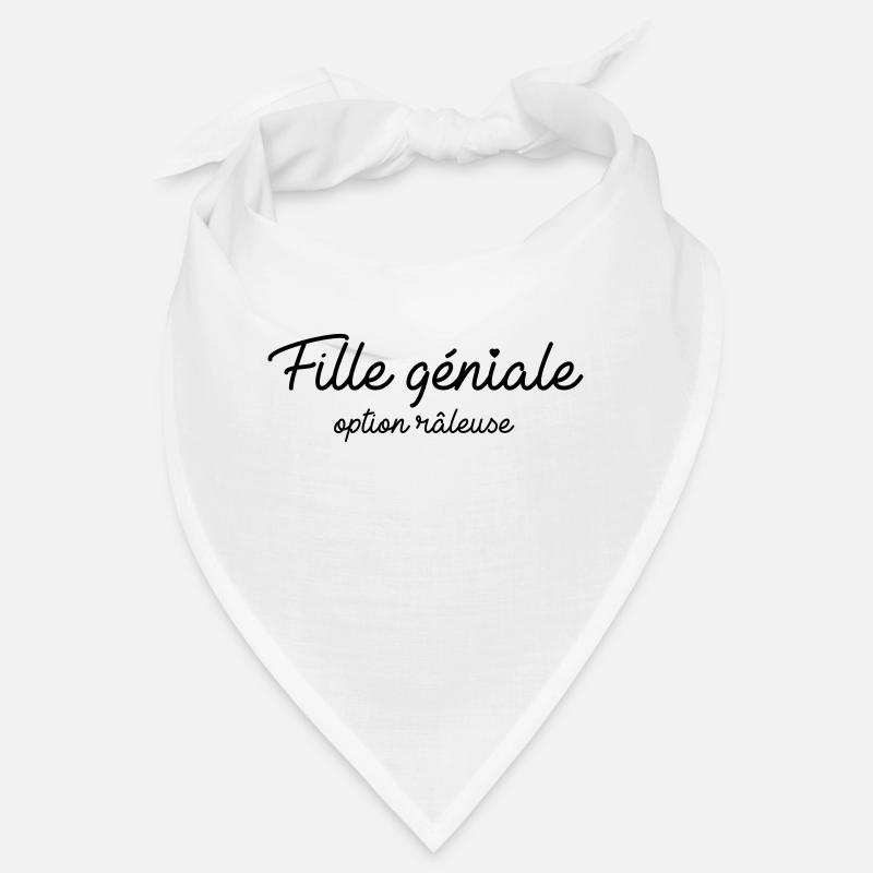 Fille géniale option râleuse Bandana