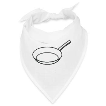 Pfanne - Bandana - Weiß - Vorne