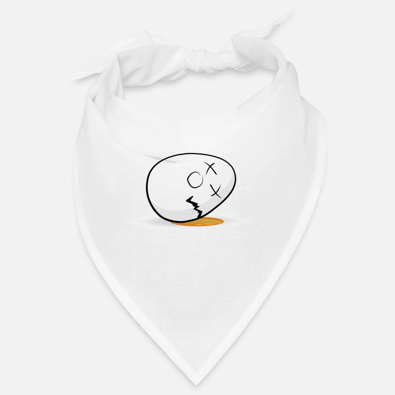 Happy Easter easter egg - Bandana - white