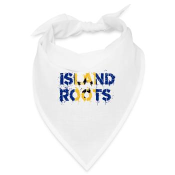 Barbados Wurzeln - Bandana - Weiß - Vorne