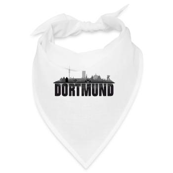 Dortmund 02 - Bandana - Weiß - Vorne