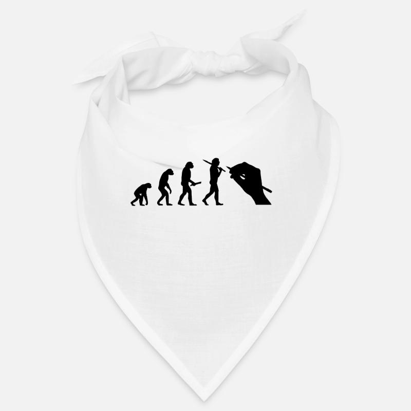 Evolution Entwicklung Fortschritt Mensch Künstler Bandana