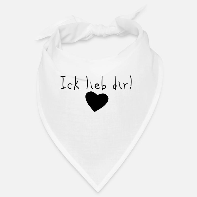 ick lieb dir Bandana
