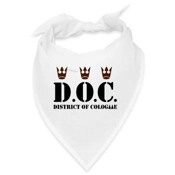 D.O.C. - District of Cologne - Bandana - Weiß - Vorne