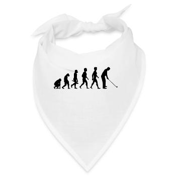 golfsport golfplatz golfspieler caddy golfer green - Bandana - Weiß - Vorne
