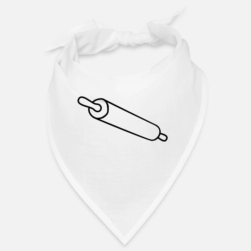 rolling_pin - Bandana - blanc