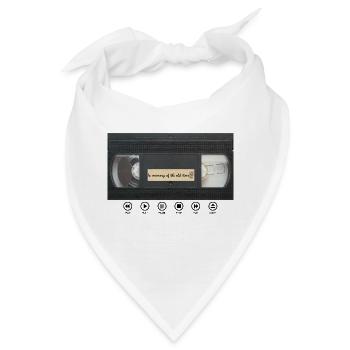 VHS - Bandana - Weiß - Vorne