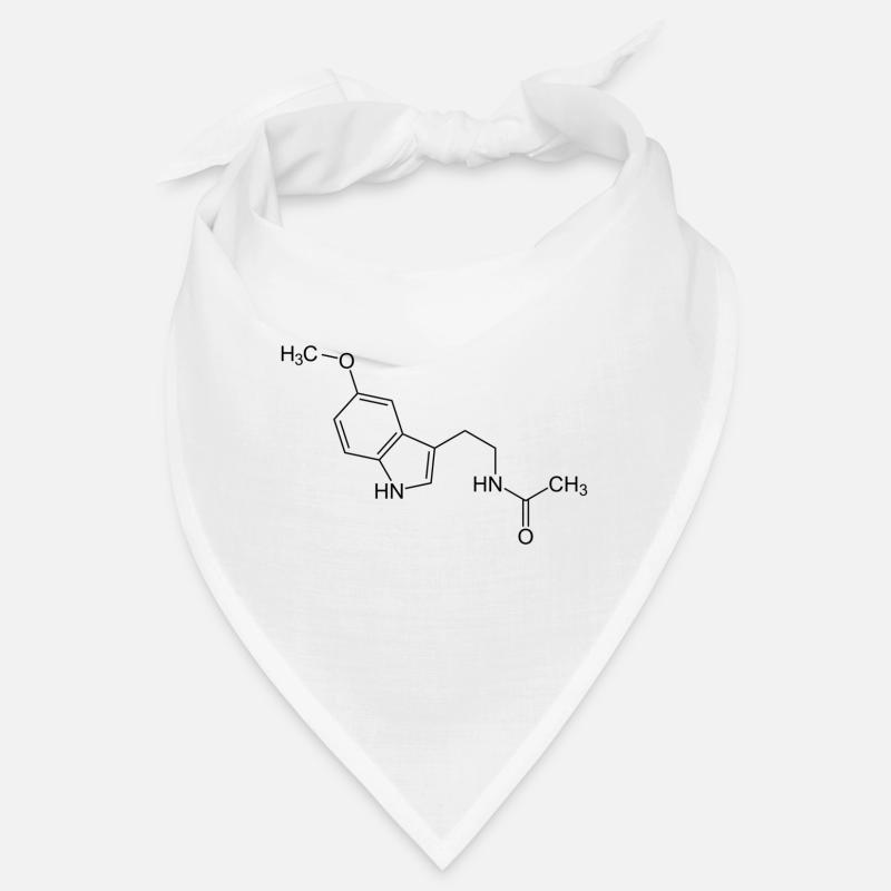 Melatonin structural formula Bandana