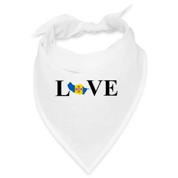 I Love Madeira - Bandana - Weiß - Vorne