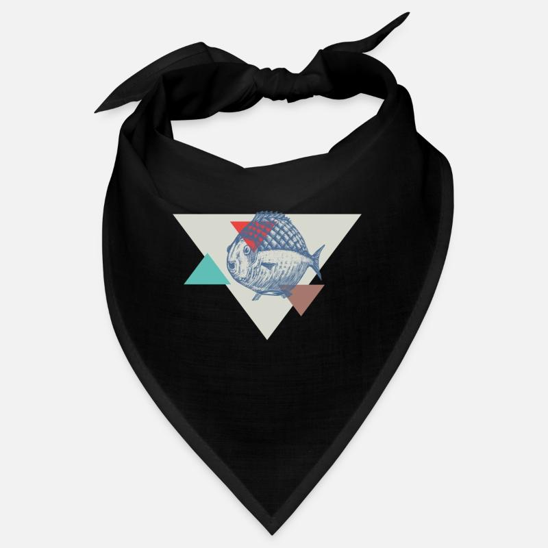 Conception de triangle de poisson Bandana