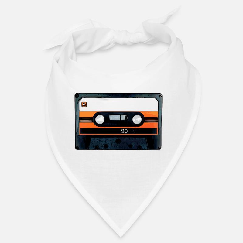 Kasette - Bandana - Weiß
