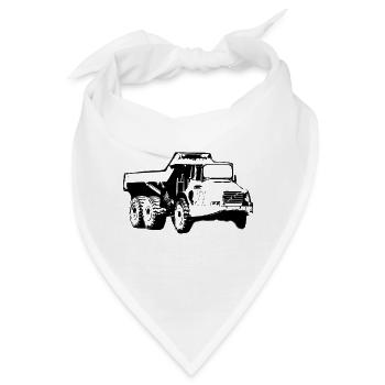 Articulated Dump Truck - Bandana - Weiß - Vorne