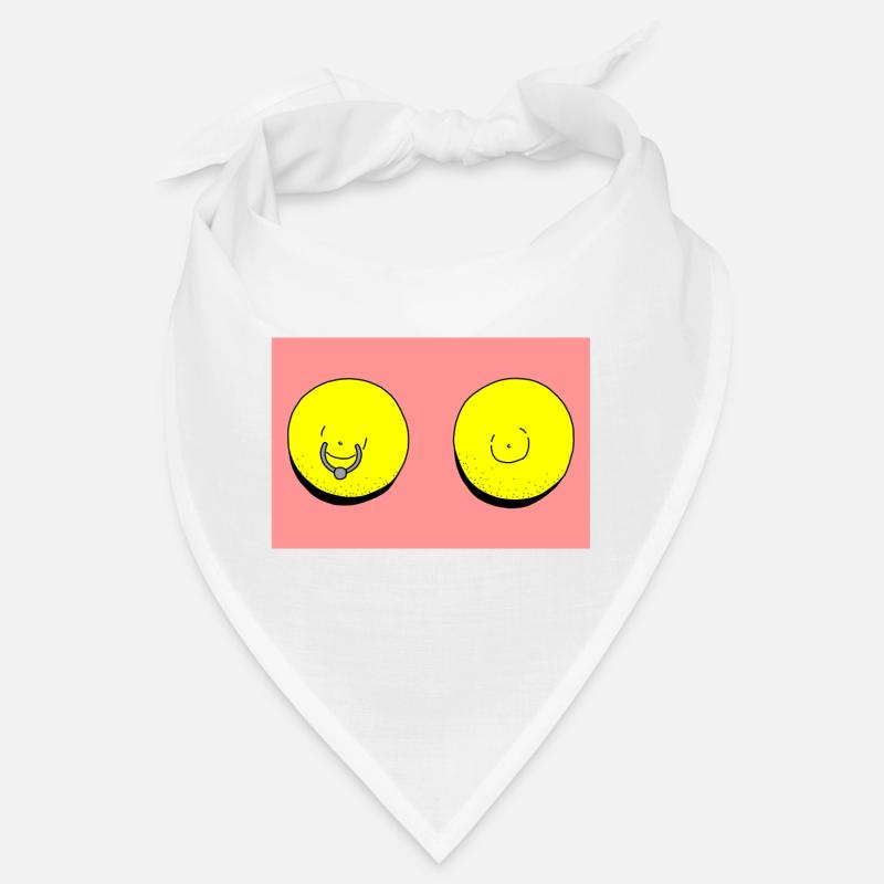 Piercing au citron rouge Bandana