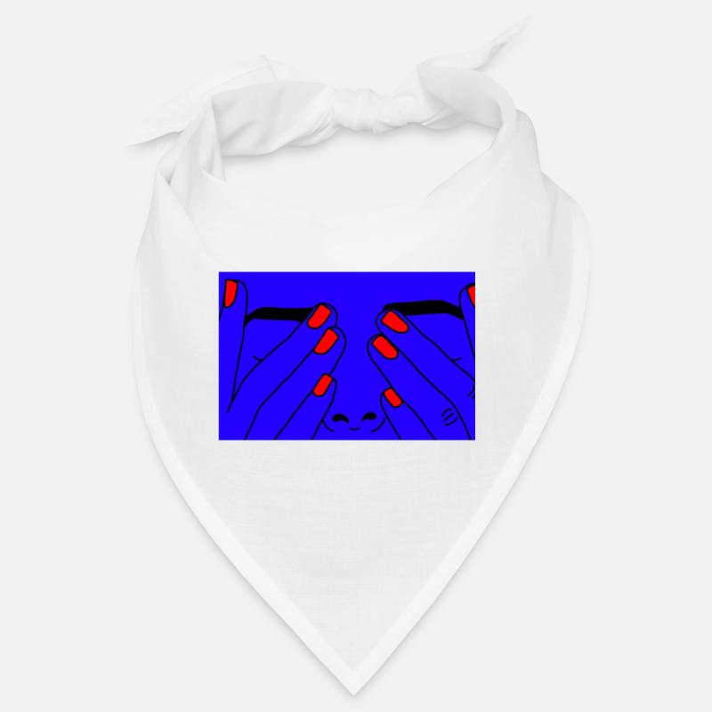 Face bleue Bandana