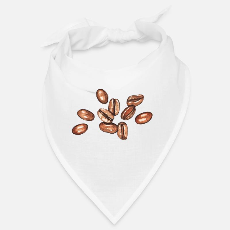 Kaffeebohnen Bandana