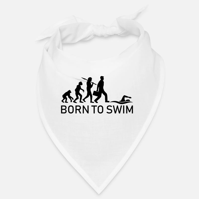 born to swim evolution entwicklung geboren zum Bandana