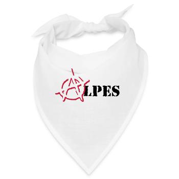 Anarchy Alpen - Bandana - Weiß - Vorne