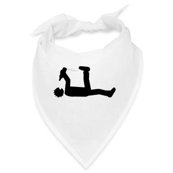 drunk - Bandana - Weiß - Vorne
