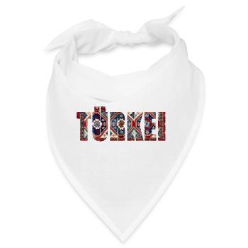 türkei teppich - Bandana - Weiß - Vorne