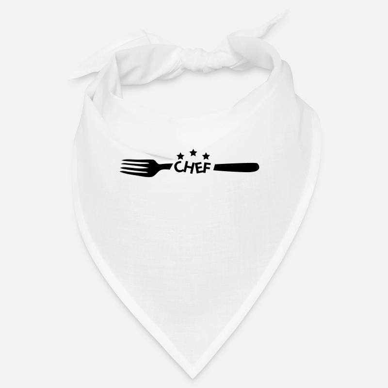 fourchette chef Bandana