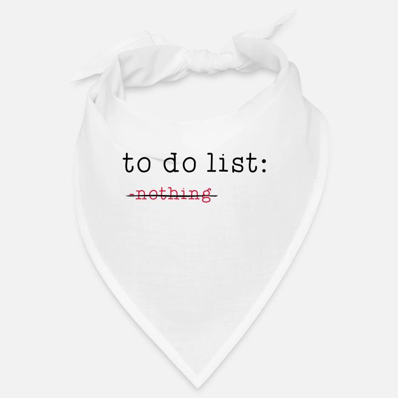 to do list Bandana