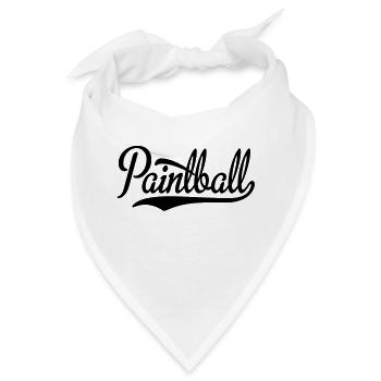 paintball - Bandana - Weiß - Vorne