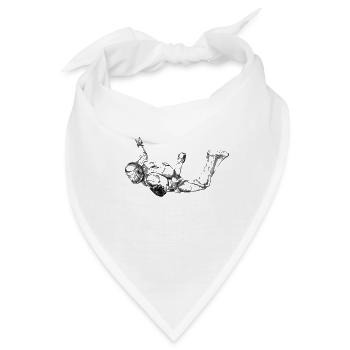 Skydiver - Bandana - Weiß - Vorne