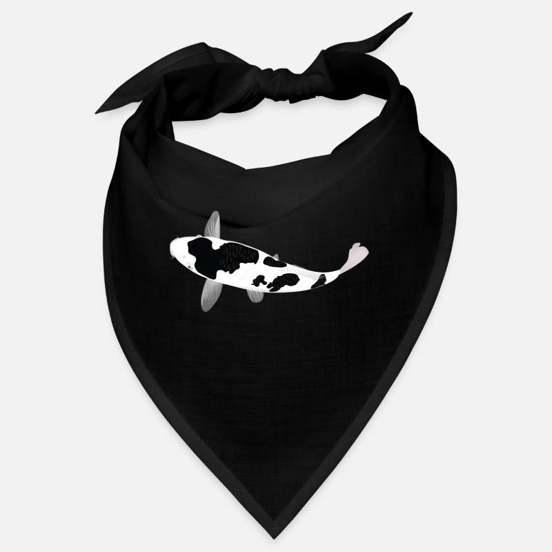 Koi Carp - White and Black Bandana